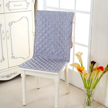 

Comfortable Office Boss Chair Cushion Soft Integrated Chair Cushion Anti-slip Sofa Throw Pillow Seat Mat With Bandage 10 Colors