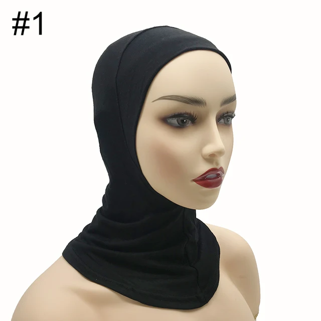 2020 Soft Modal Inner Hijab Caps Muslim 