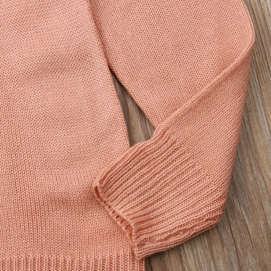 NASHAKAITE одежда «Мама и я» однотонные укороченные свитера с лямками на спине уличная одежда для мамы и дочки одежда для маленьких девочек
