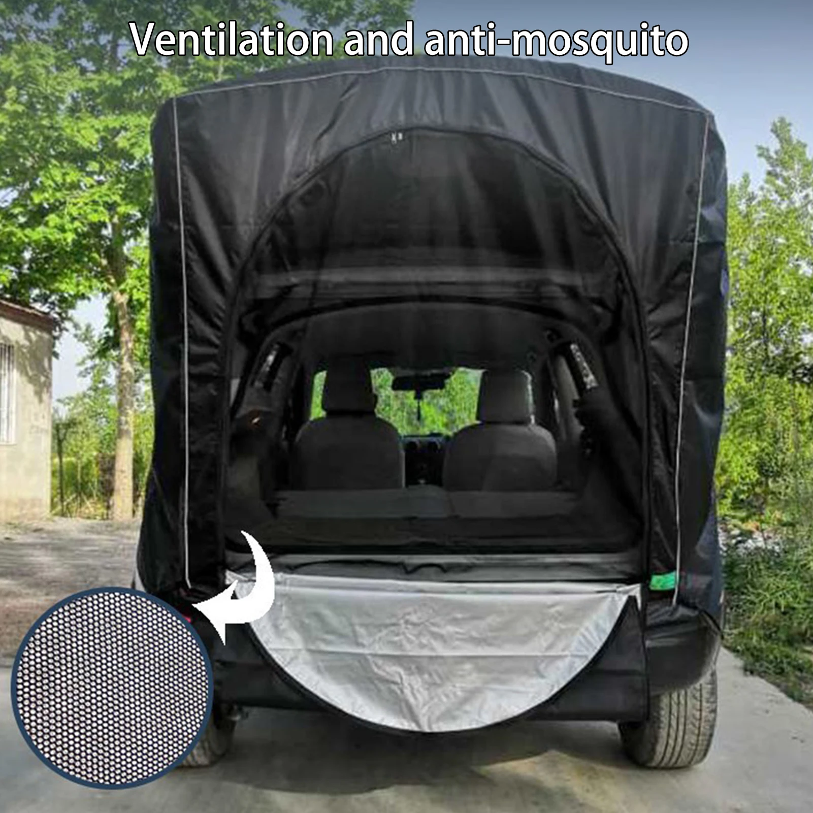 Car Side Tent Outdoor Camping Rainproof Travel Tent Car Tabernacle