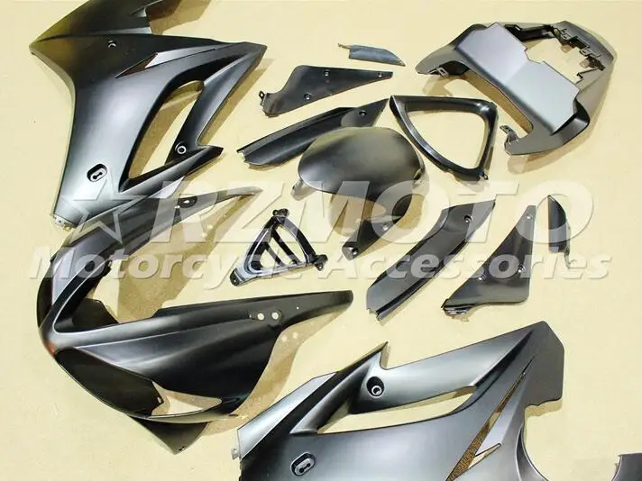 4 подарки инжектор ABS мотоцикл обтекатели комплект подходит для Triumph Daytona 675R 675 2009 2010 2011 2012 09 10 11 12 черный матовый