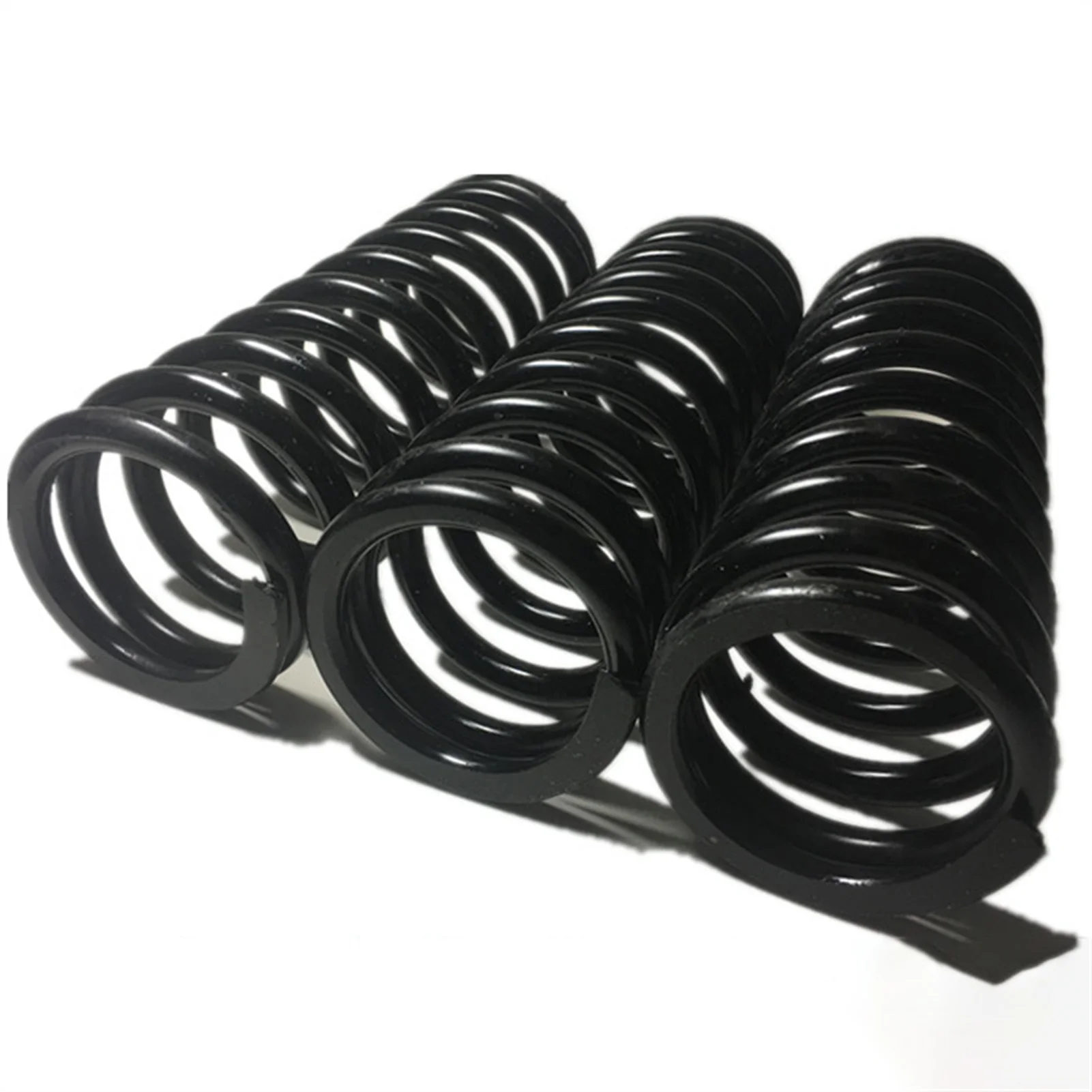 

1 Pieces, 12x90x(150-200)mm, Big Compression Spring, 12mm Wire Diameter, 90mm Outer Diameter, (150-200)mm Length, Both Ends Are