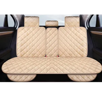 

Car Seat Cover Rear Flocking Cloth Cushion Non Slide Auto Accessories Universa Car Seat Protector Mat Pad Keep Warm in Winter