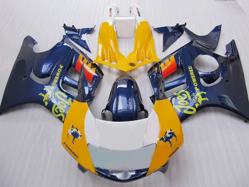 Motorcycle Fairing kit for HONDA CBR600F3 95 96 CBR600 F3 CBR 600F3 1995 1996 ABS Yellow blue Fairings set+Gifts HB11 | Автомобили и
