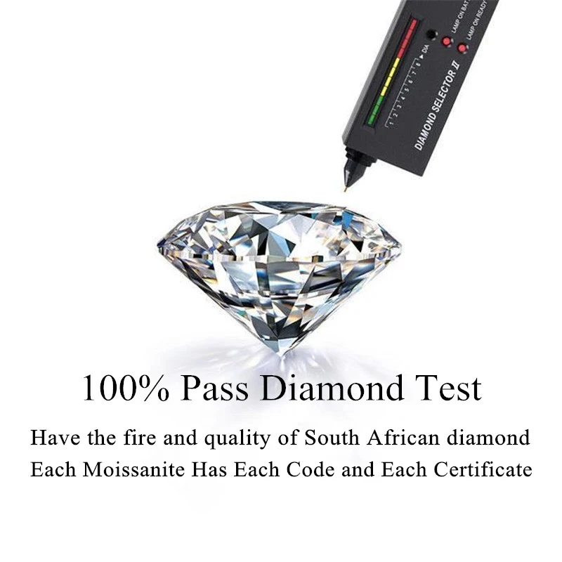18K White Gold Plated Excellent Cut Total 2 ct Oval Gemstone Diamond Test Past D Color  Moissanite Stud Earrings 925 Silver Gift