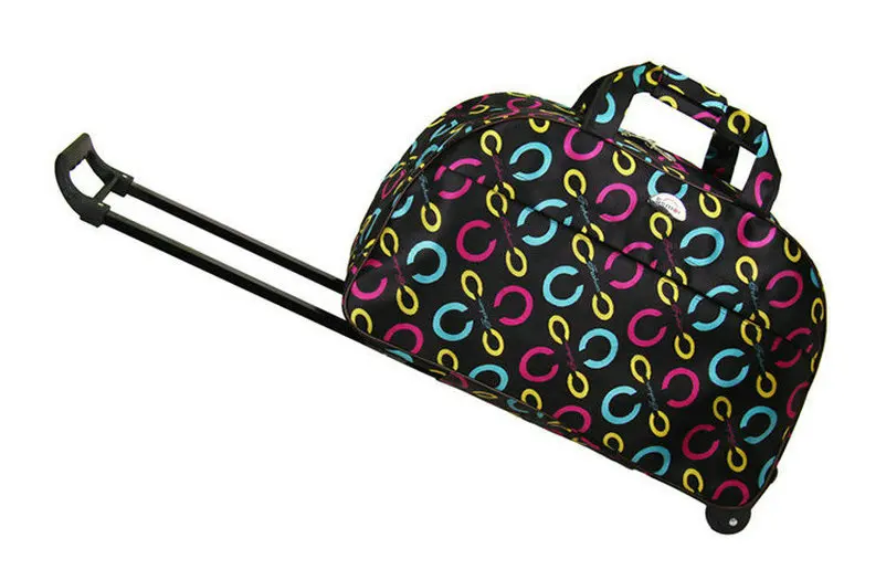Водонепроницаемый чемодан на колесиках, толстый стильный чемодан на колесиках, женские и мужские дорожные сумки, чемодан с колесиком LGX20 - Цвет: 02