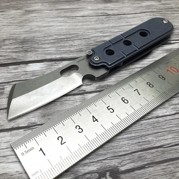 

BMT Bean S35VN Blade Titanium Handle Folding Knives Mini Butcher Survival SR Pocket Key Chain Hunting Camping Knife EDC Tools