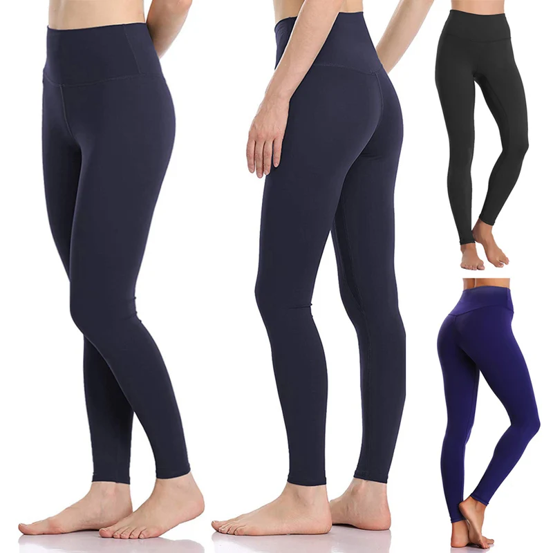 Seamless Yoga Leggings Athletic Fitness Leggings Women Stretchy High Waist Push Up Yoga Pants Gym Sports Tights Inner Pocket