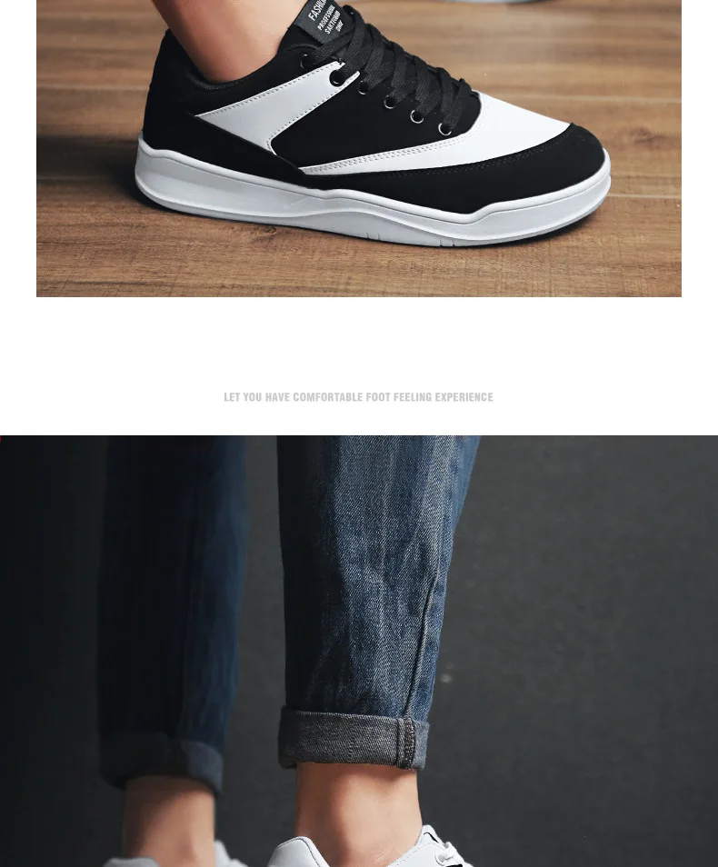 Explosion comfortable Large size spring and autumn new trend men's fashion shoes casual students personality wild men's shoes