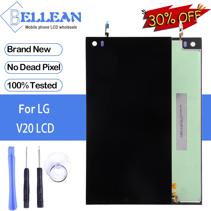 

Dinamico Promotion LS997 LCD For LG V20 LCD With Touch Screen Digitizer Assembly H990N/DS/T H910 H918 US996 VS995 Display+Frame