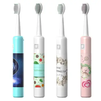 

Powerful Ultrasonic Sonic Electric Toothbrush USB Charge Rechargeable Toothbrush 19QE