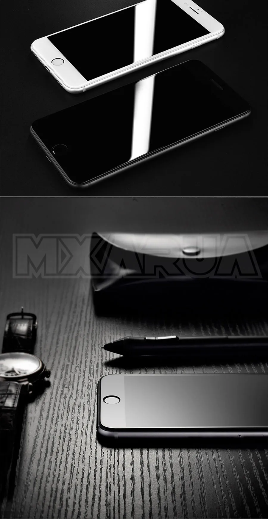 99D полное покрытие из закаленного стекла для iPhone X XR XS 11 Pro Max защита экрана iPhone 8 7 6 6s Plus Защитная стеклянная пленка