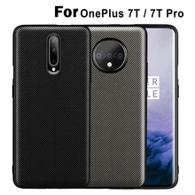 Для Oneplus 7 Pro Чехол Текстура углерода кожаный чехол One Plus полный защитный противоударный чехол для Oneplus 7 7T Pro 6T 6 5T 5 Чехол