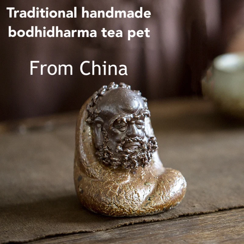 Bodhidharma tea Pet из китайской фиолетовой глины чайный набор кунг-фу традиционный чай ручной работы домашнее украшение для чайного подноса для веселья