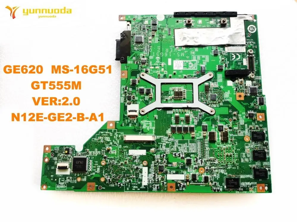 Original para Msi Portátil Placa-mãe Ver2.0 N12e-ge2-b-a1 Testado Bom Frete Grátis Ge620 Ms-16g51 Gt555m - Imagem 2