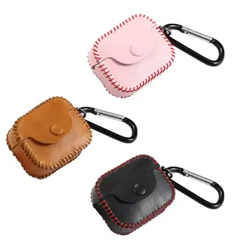 

Durable Shockproof Leather Storage Bag Portable Carrying Case Box for Airpods Pro Earphones Headset Accessories