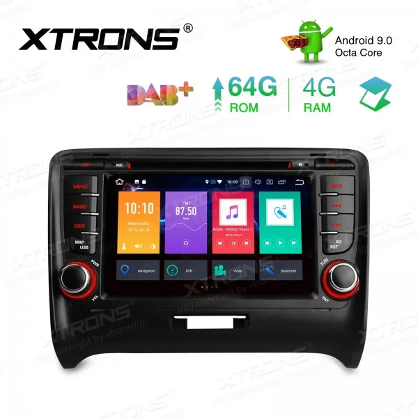 Android 9 0 Octa Core GPS навигация Радио multimidia автомобильный DVD плеер OBD для Audi TT MK2 8J 2006 2007 2008