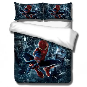 

Marvel Avengers Alliance 3D Venom Bedding Set Spiderman The Flash Double Queen King Comforter Cover Sets Bedclothes Bed Linen