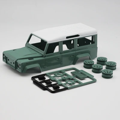 A03 Defender 1/32 корпус автомобиля SA0040 части внедорожные аксессуары для Orlandoo Охотник - Цвет: shell 5hub front