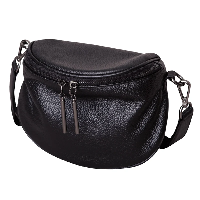 Genuine Leather Shoulder Bag Women's Luxury Handbags Fashion Crossbody Bags For Women Messenger Saddle Bag Female Tote Purse