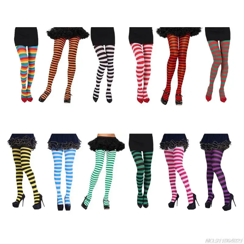 Halloween Stockings Multi-color Women's Pantyhose Stockings Sexy Tight  Pantyhose Fashion Easter Xmas Cosplay Stockings Dropship