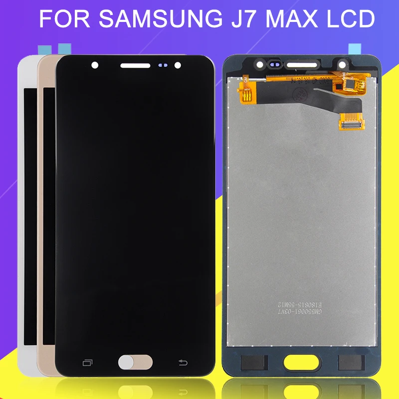 Catteny 5,7 дюймовых запасных частей G615 Дисплей для samsung Galaxy J7 Max ЖК кодирующий преобразователь сенсорного экрана в сборе с инструментами