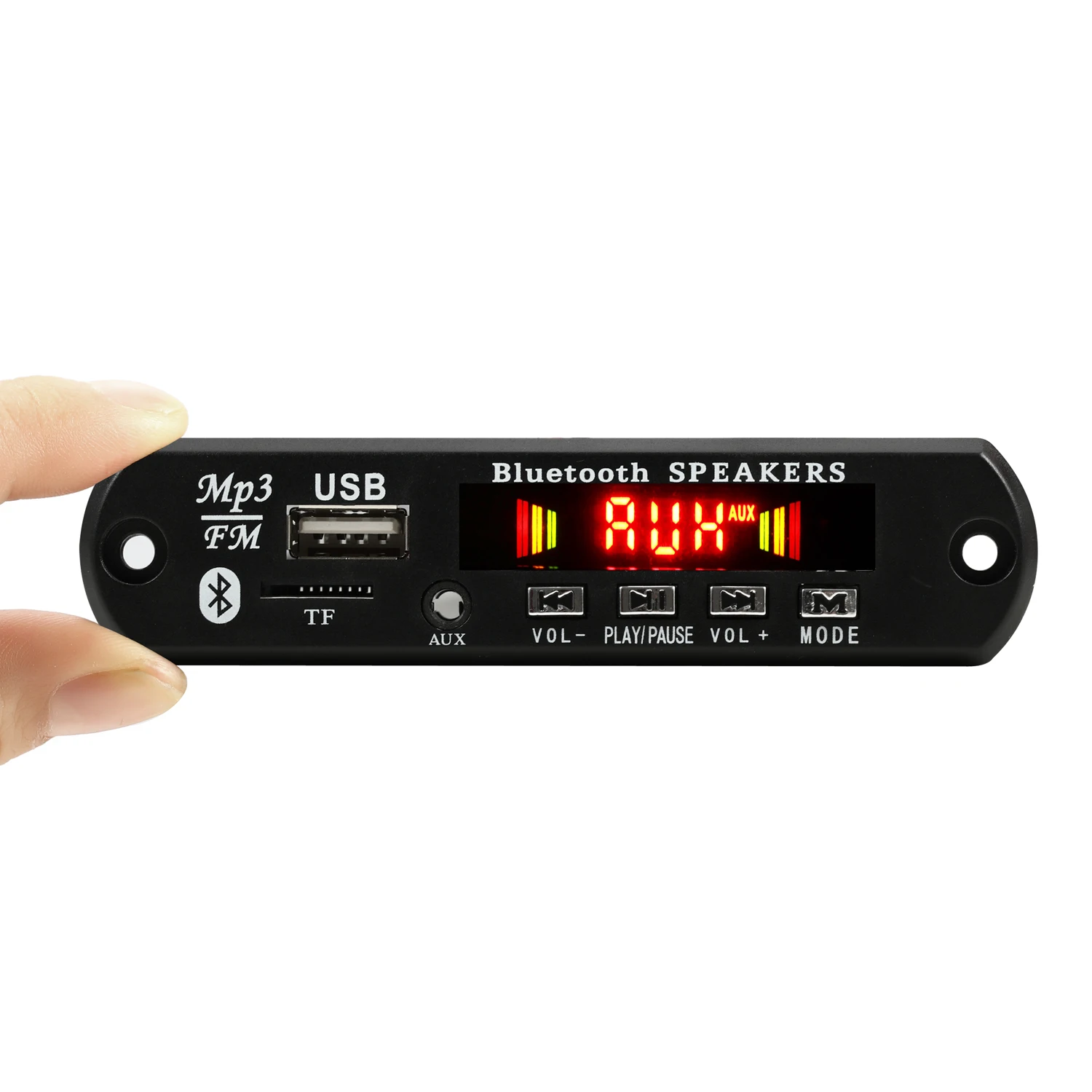 5V-12V цвет BT TF USB FM Aux радио MP3 плеер интегрированы в машину с туманный распылитель