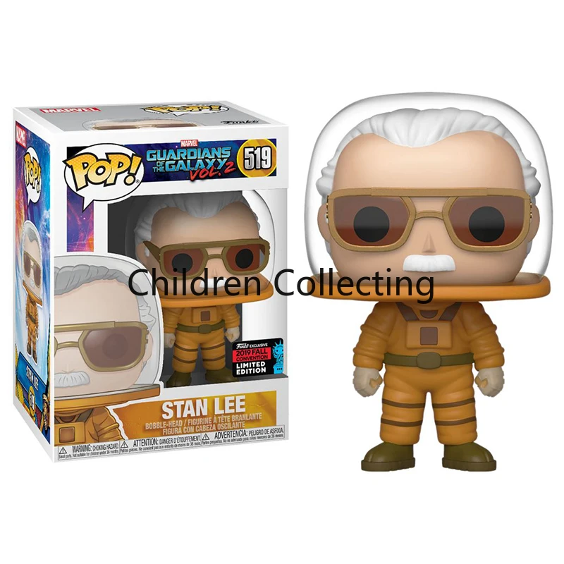 

Funko Pop Marvel Stan Lee Astronaut Space Suit Original Box 10cm PVC Action Figures Collection Model for Children Gift Hot Toys