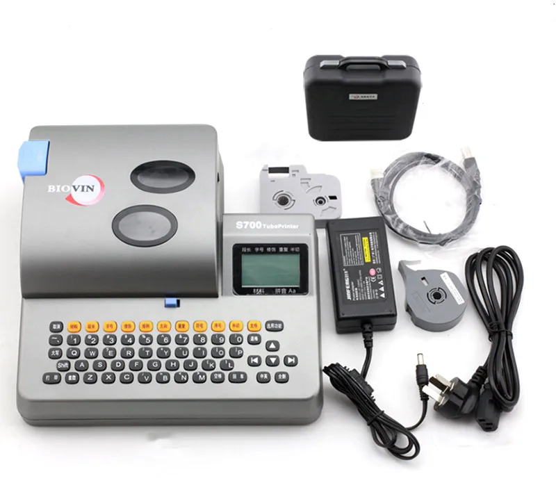 Free ship PC Connection Tube Printer S 700E PVC Tube Cable ID Printer