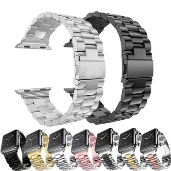 

The latest 2019 ProBefit Edelstahl Strap Für Apple Uhr 42mm 38mm Serie 1/2/3 Metall Armband Armband für iWatch Serie 4 44mm 40mm