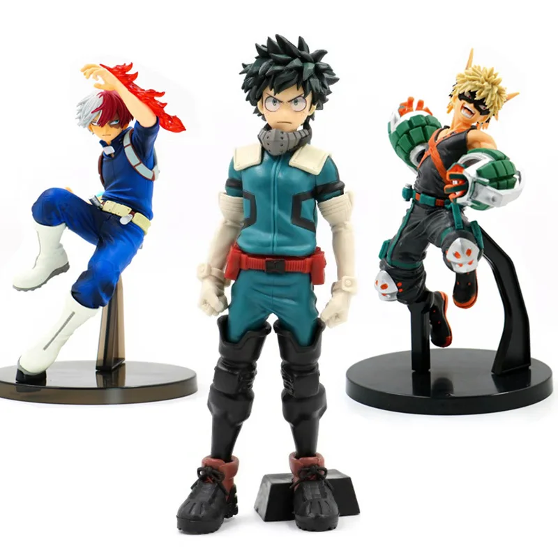My Hero academic Figure Midoriya Izuku deku bakugou katsuki Todoroki boku no hero academy аниме экшн фигурка ПВХ модель
