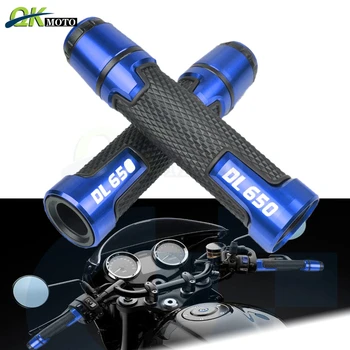 

Motorcycle Accessorie 7/8'' 22mm CNC Aluminum Handlebar Hand Grip and Bar Grip End Slider Cap Plug For Suzuki DL 650 dl650 DL650