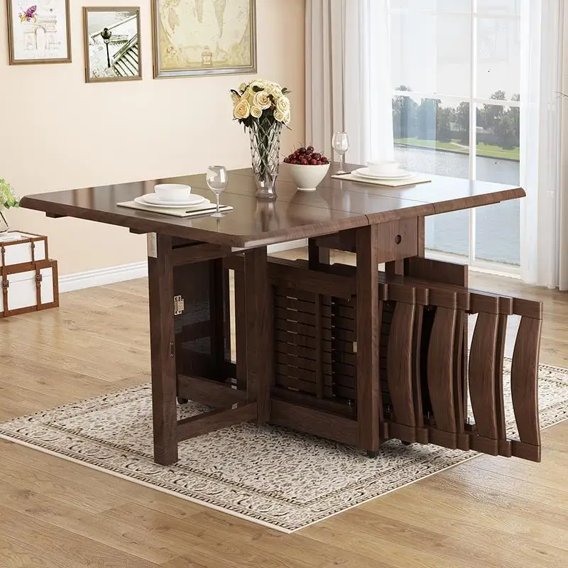Складной обеденный стол в стиле ретро Pliante Meja Makan Tavolo piegevole Escrivaninha Eettafel Oro Plegable Mesa De