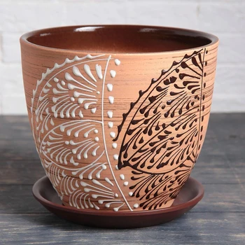 

Flower pot Lace 5L with stand 332464