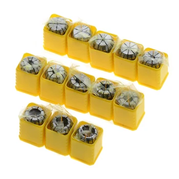 

13Pcs/Set Ultra Precision ER20 Collet 1-13MM Spring Collet Set For CNC Milling Lathe Tool Engraving Machine P20