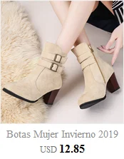 Botas Mujer/модные зимние ботильоны в стиле Лолиты на очень высоком каблуке с круглым носком и шнуровкой женские кожаные ботинки в стиле ретро;#5