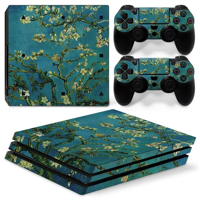PS4 PRO 콘솔 및 컨트롤러 스티커 ps4 pro 스킨 스티커 PS4 pro 비..