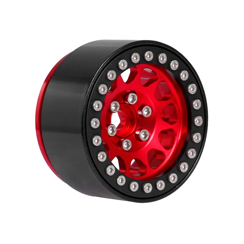 4 шт. Металл 1 9 Beadlock ступица обода колеса для 1/10 Traxxas Hsp Redcat Rc4Wd Tamiya Axial SCX10 D90 HPI RC