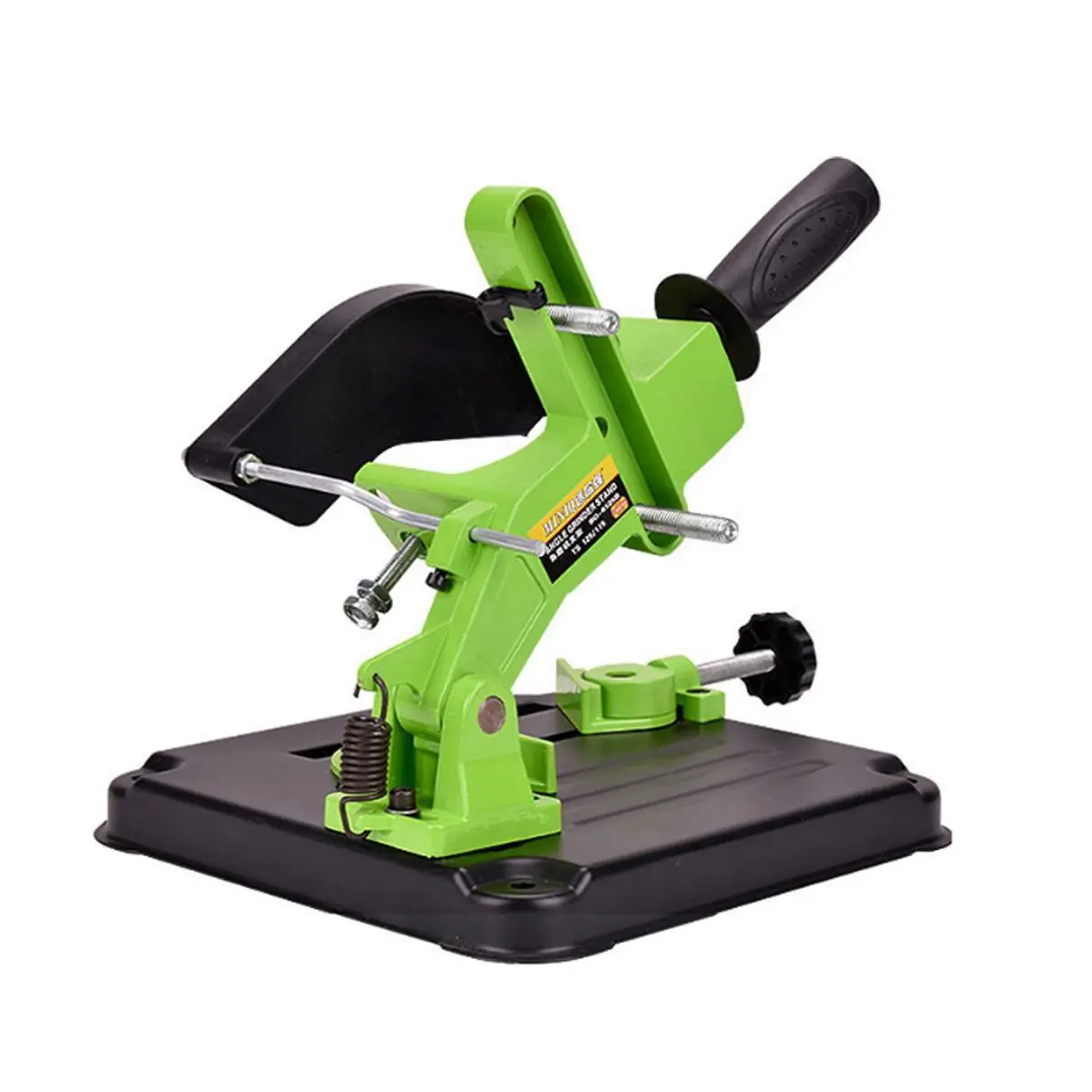 

Angle Grinder Bracket Holder Angle Grinder Stand Support For 100-125 Cutter Angle Grinder Cast Iron Base Power Tool Accessory