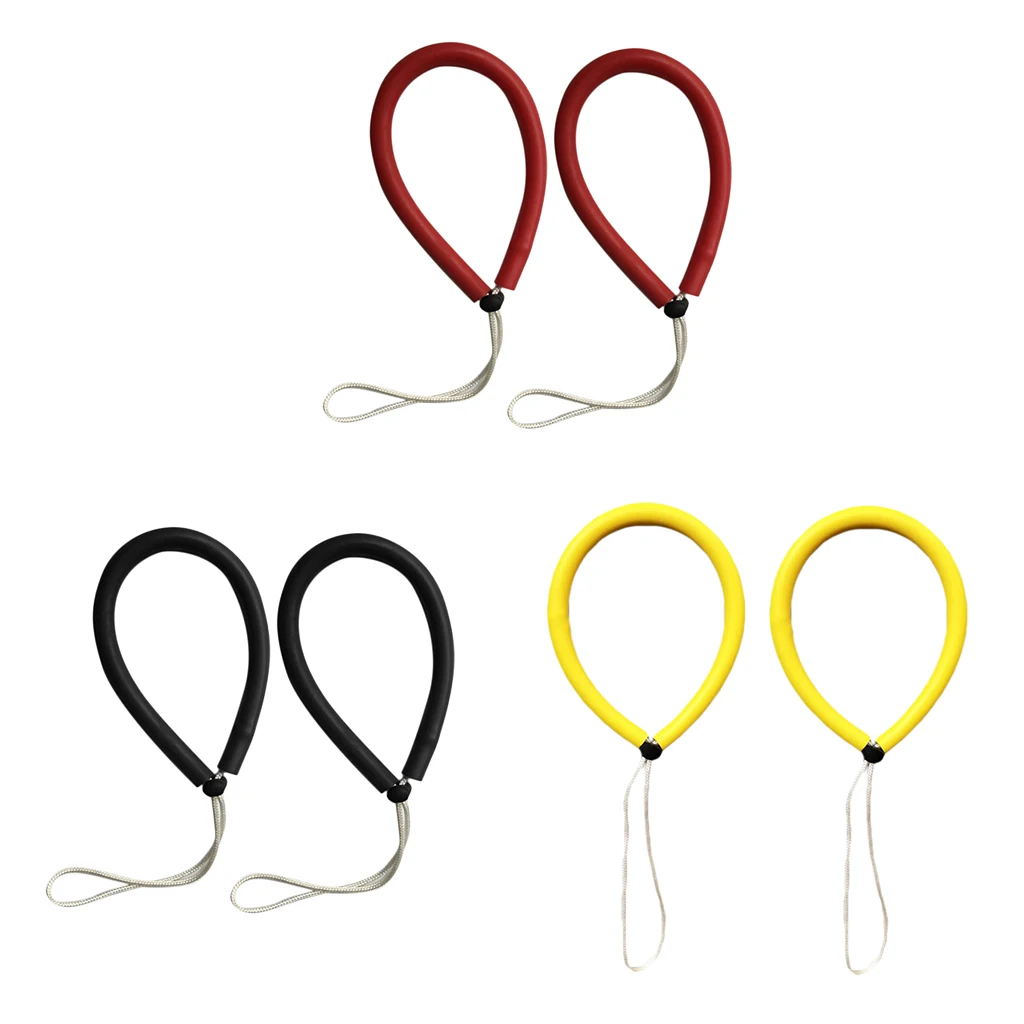 2Pcs Scuba Diving Snorkeling Hand Wrist Strap Lanyard Grip Rope Camera Leash