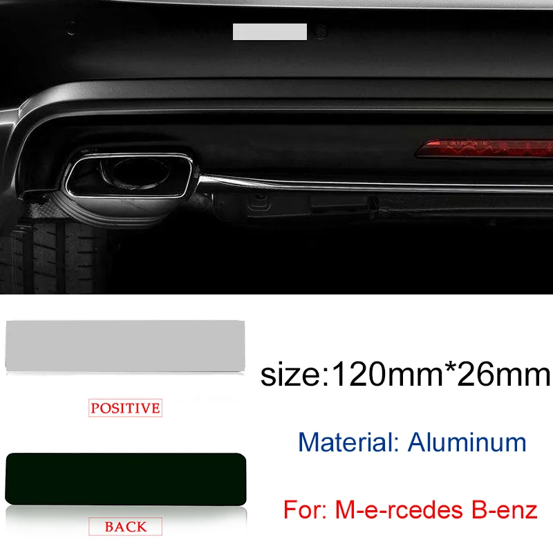 

For Mercedess Benzs AMGs GLC GLE E CLA GLA W204 W205 W203 W213 W176 W211 W209 SLK R171 Car Decoration Decal Accessories Stickers