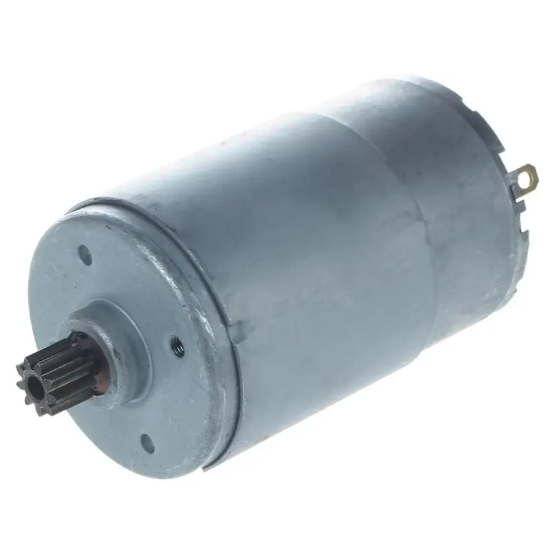 

HLZS-DC 18V 9 Teeth Shank Gear Motor Replacement for Rechargeable Electric Drill