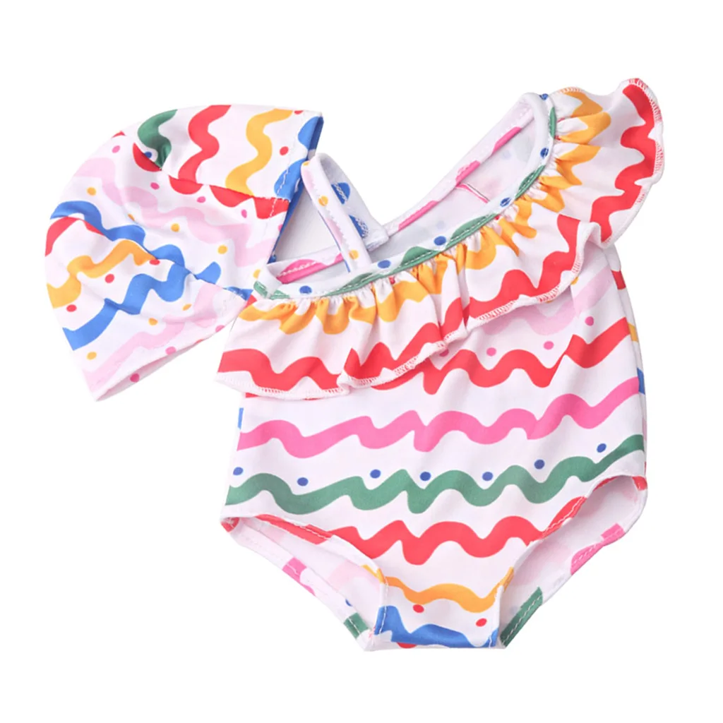 Girls Summer Beach Bikini Set Outfit fit for 18