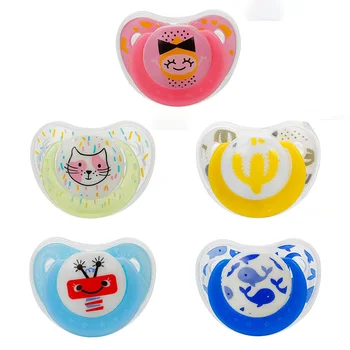 

Baby Pacifier Dummy Pacifiers Funny Pattern Silicone Baby Nipples Teether Soothers Pacifier Baby Dental Care