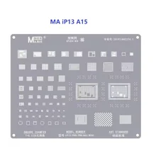 

Masterxu MaAnt BGA Stencil High Quality Reballing for iPhone 5 6G 6S 7G 8G X XS XSMAX XR 11 12 13 Pro Max Full IC As AMAOE Mega