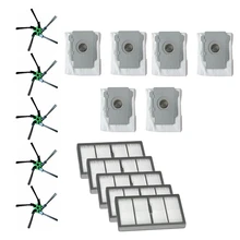 5 боковая щетка+ 5 фильтров+ 6 пылесборников для IROBOT ROOMBA S9 S9+ Подметальные аксессуары для робота-пылесоса