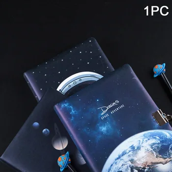 

A5 Travel Journal Virgin Wood Pulp Agenda Planner Handcraft Students Gift Hard Cover With Lock Key Diary Notebook Chic