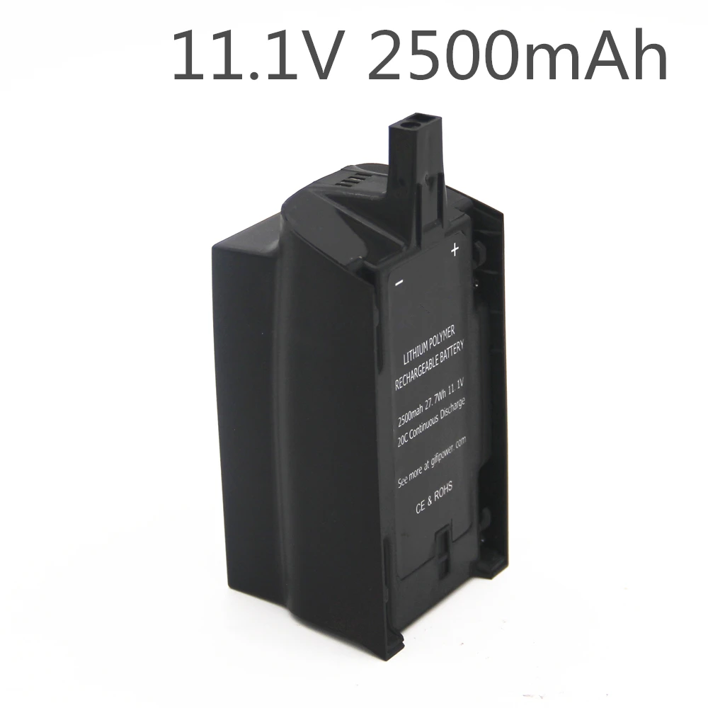 

2500mAh 11.1V 10C Continuous Discharge Large Capacity Lipo Battery Drone Backup Replacement Battery For Parrot Bebop Drone 3.0