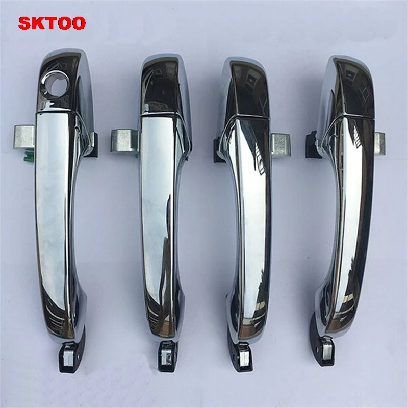 Внешняя ручка двери SKTOO хромированная для Chrysler 300 300C 2005 2010 Dodge Magnum 2008 зарядное