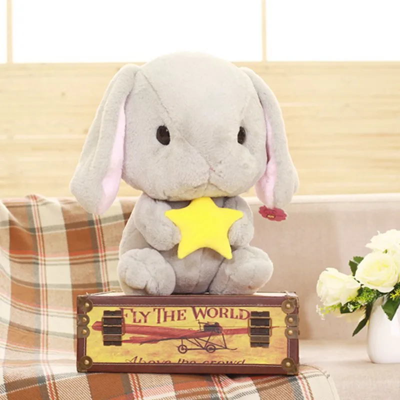 

Christmas Gift Big Ears Rabbit Doll Plush Toy Doll-Processing Customizable Logo Recruit Agents